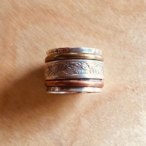 Mixed Metals “spin” Ring
